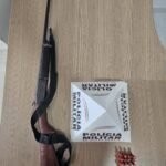 Posse Ilegal de arma de aogo e caça predatória em Buritis