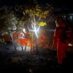 Corpo de Bombeiros de Unaí atende ocorrência de incêndio em galpão