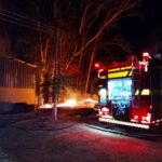 Incêndio florestal na Serra do Taquaril com atuação direta do Corpo de Bombeiros de Unaí