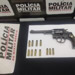 Polícia Militar prende suspeito de roubo e apreende arma em Paracatu