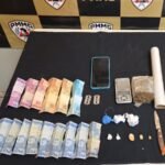 Homem é preso por tráfico de drogas em bar no bairro Novo Horizonte, em Vazante