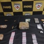 PM apreende adolescente e drogas em área de mata em Paracatu
